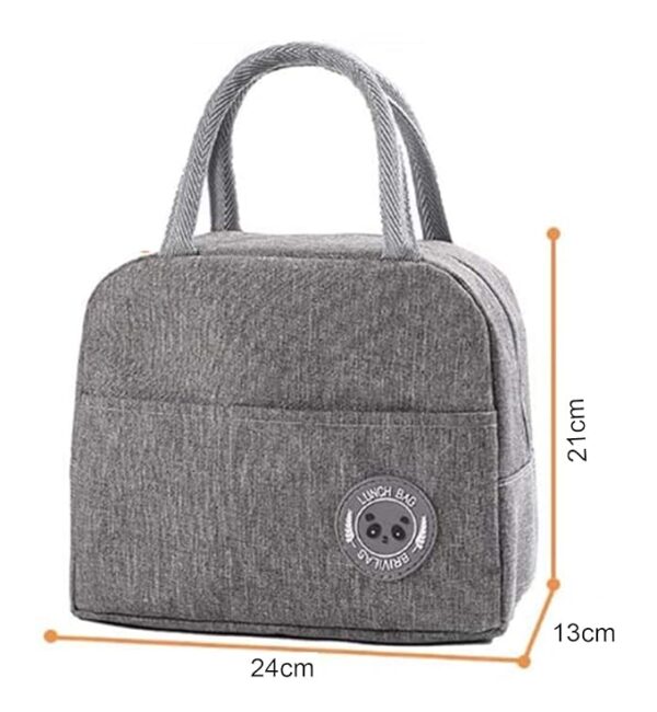 Insulated Lunch Bags Small for Women Work, Student Kids to School, Thermal Cooler Tote Bag Picnic Organizer Storage Lunch Box Portable and Reusable | Multi Color - Image 9