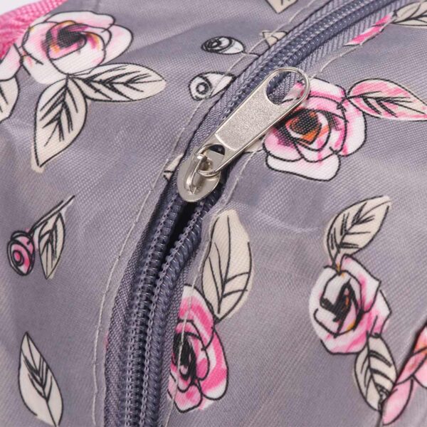 Insulated Lunch Bags Small for Women Work, Student Kids to School, Thermal Cooler Tote Bag Picnic Organizer Storage Lunch Box Portable and Reusable (Rose Flower ) - Image 5