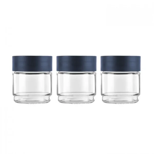 Cello Modustack 500 ML Storage Jars with Tray Gift Set | Set of 3 Pcs - Image 4