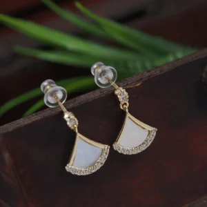 Korean Gold Plated Bulgari Diva Drop Earring